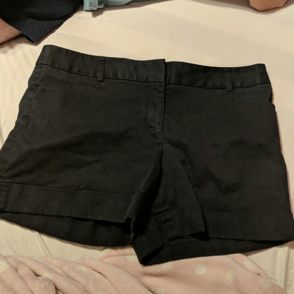 Black shorts